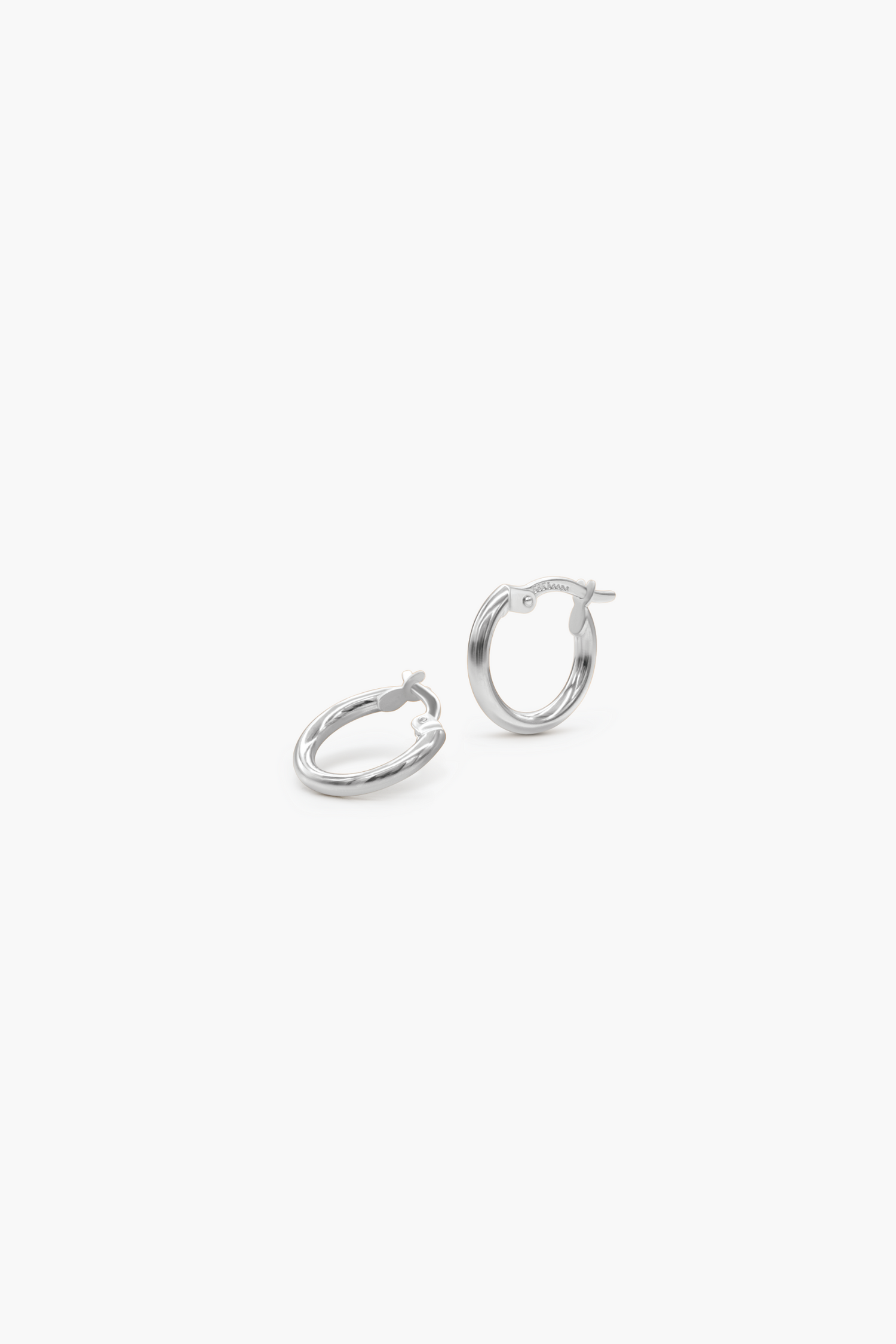 classy hoops - white boops-jewelry