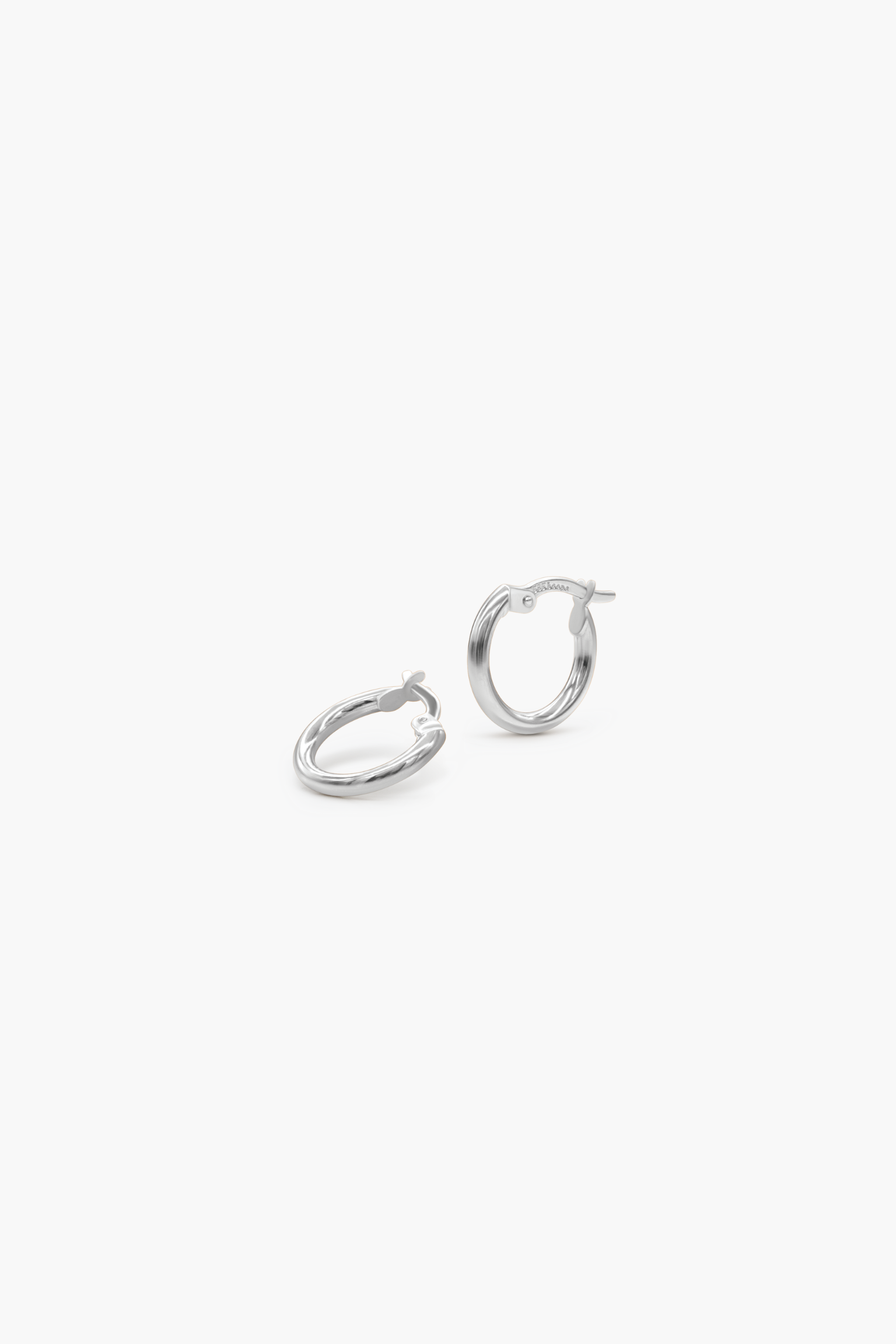 classy hoops - white boops-jewelry