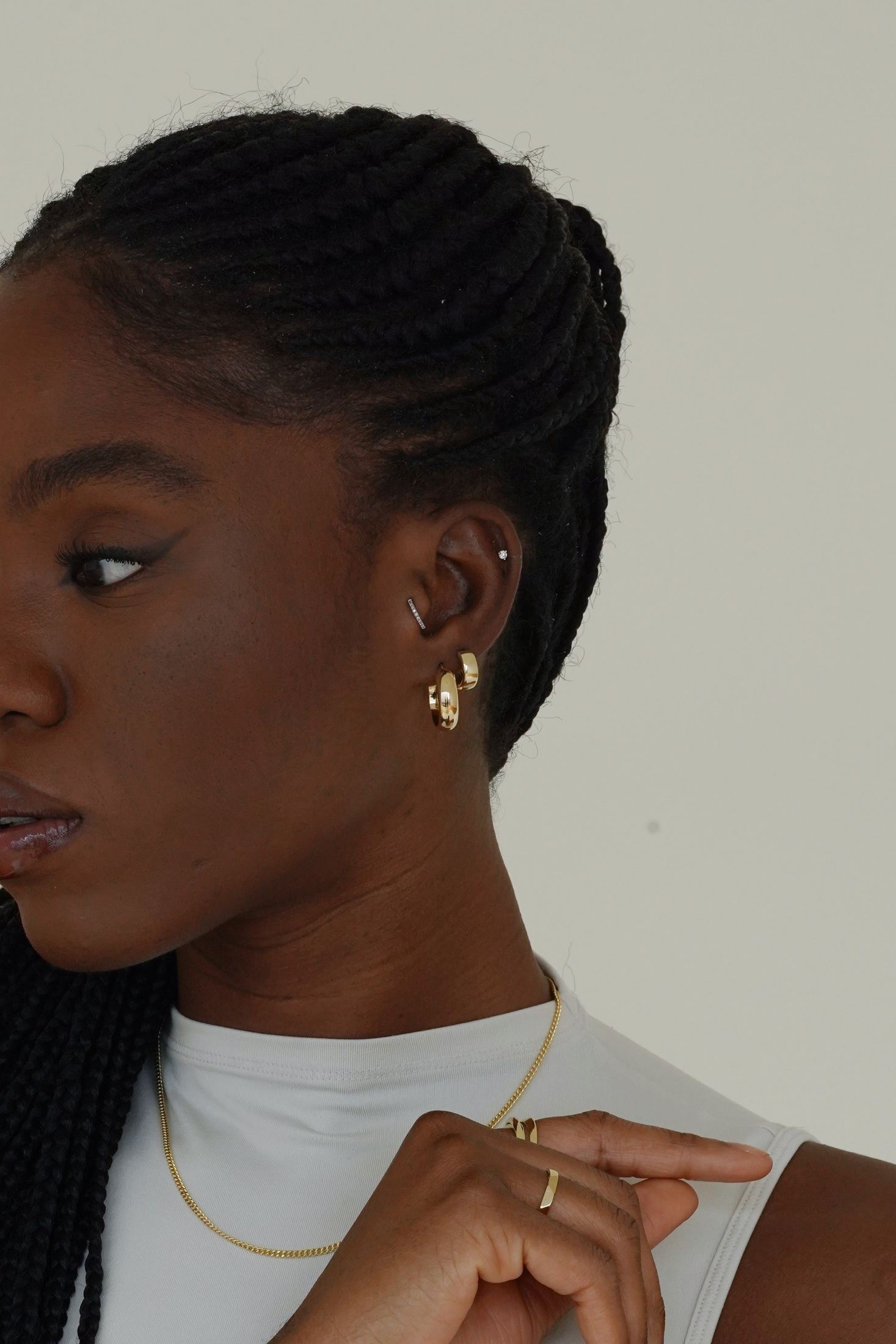 chunky hoops boops-jewelry