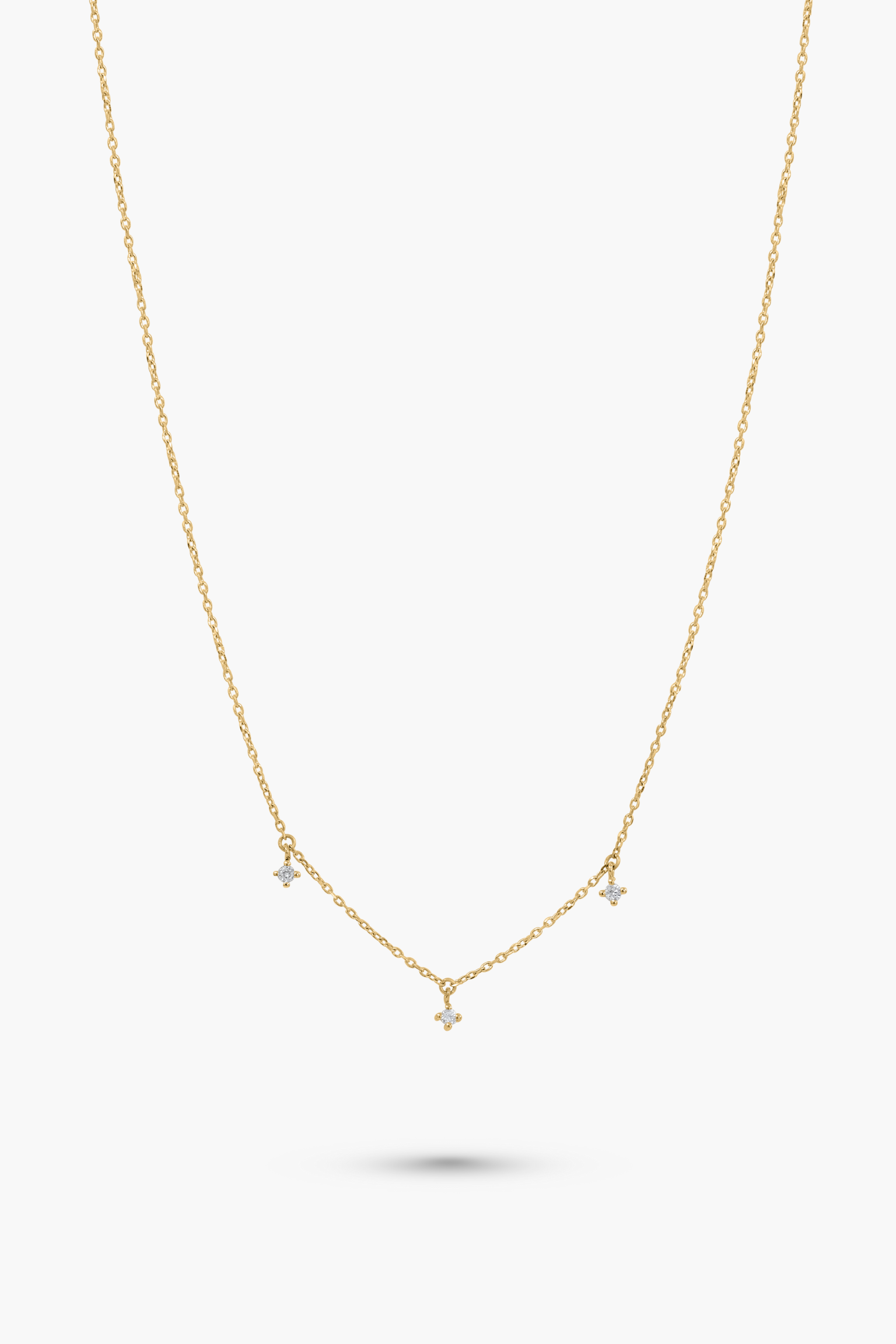 diamond heart necklace