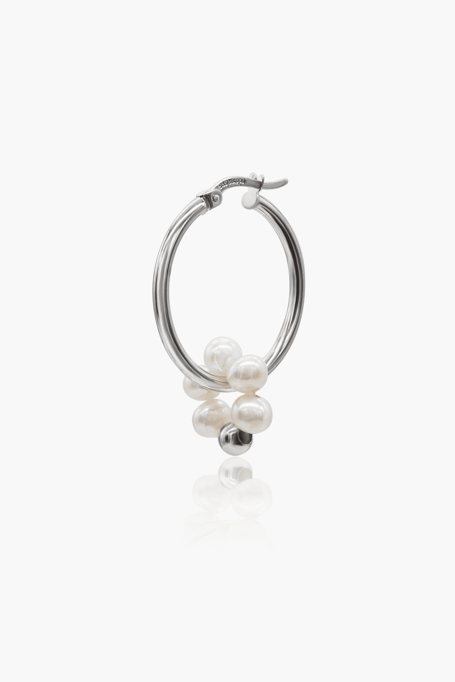 flower pearl charm - S boops-jewelry