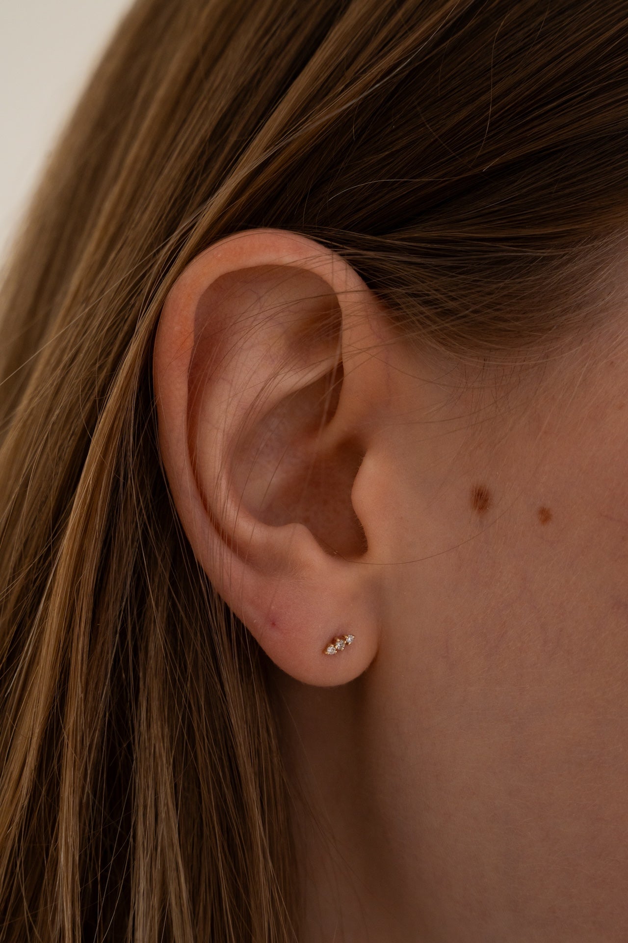 3 diamonds stud boops-jewelry