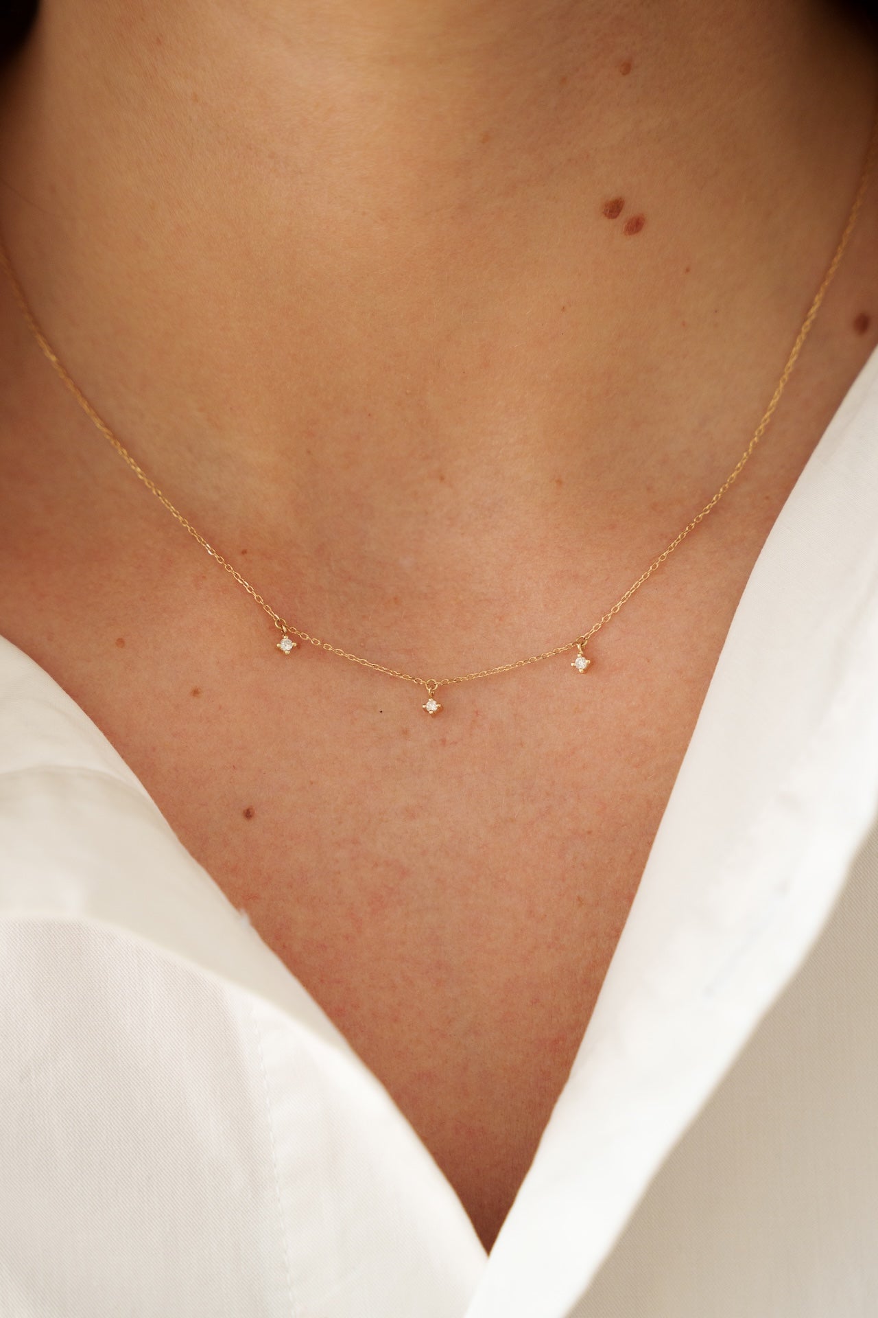 diamond heart necklace