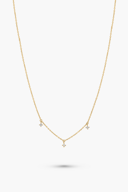diamond heart necklace