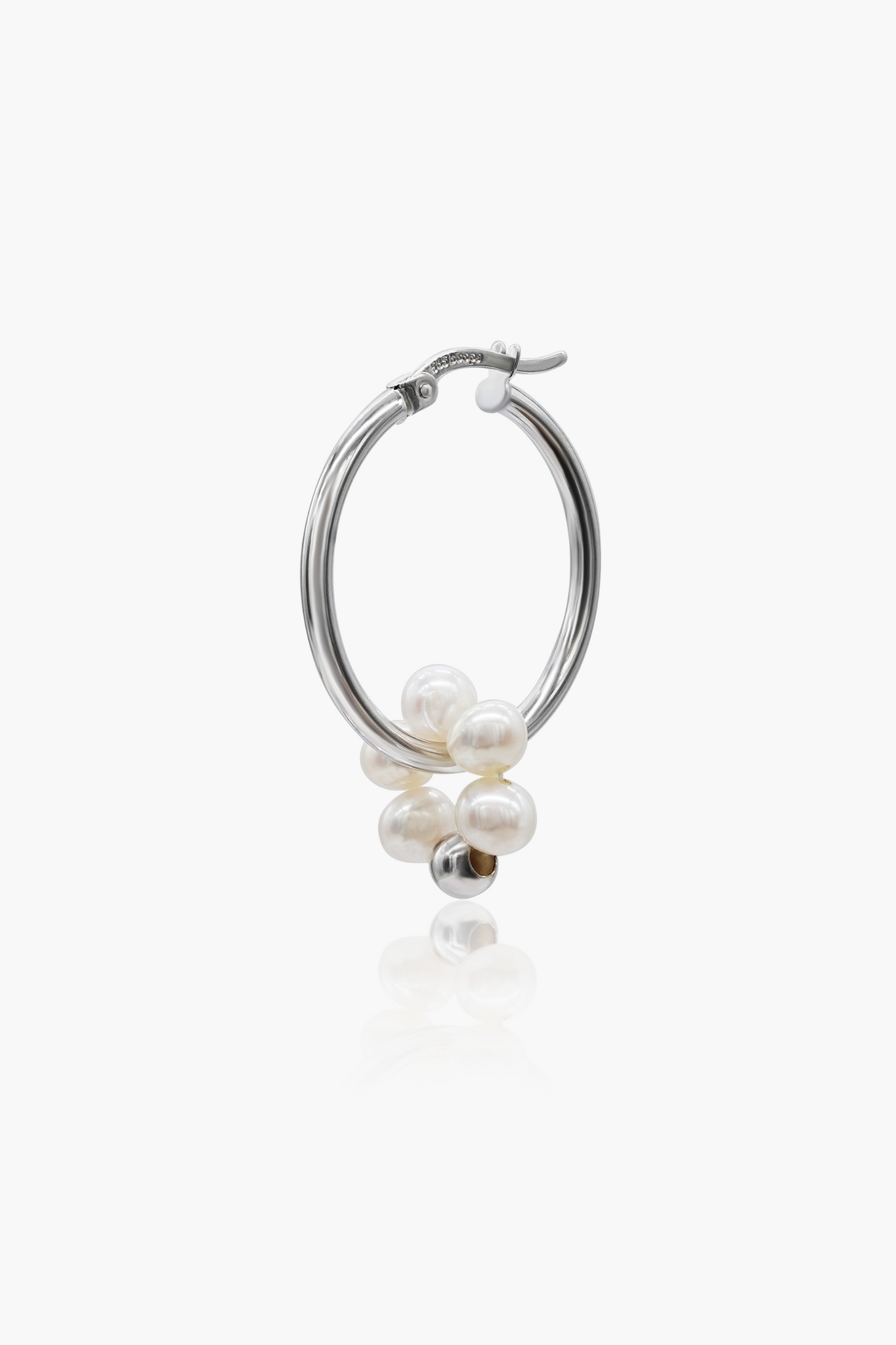 flower pearl charm - S