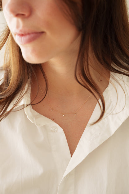 diamond heart necklace