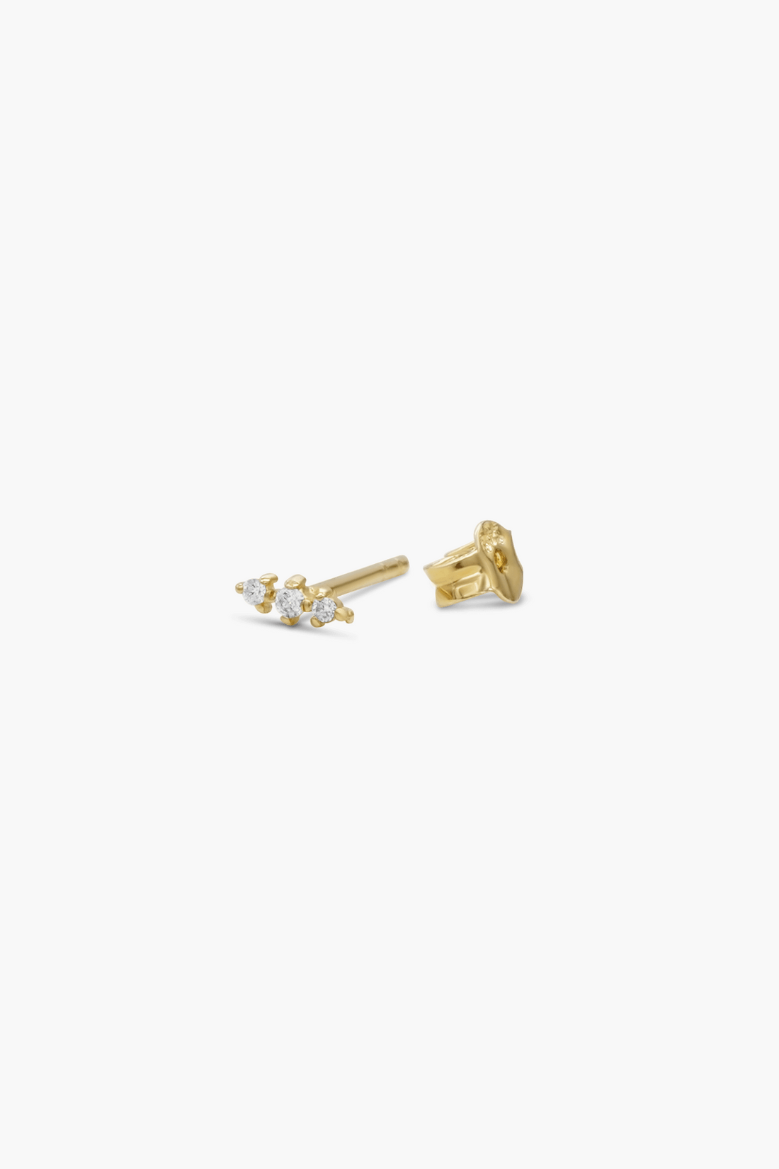 3 diamonds stud boops-jewelry